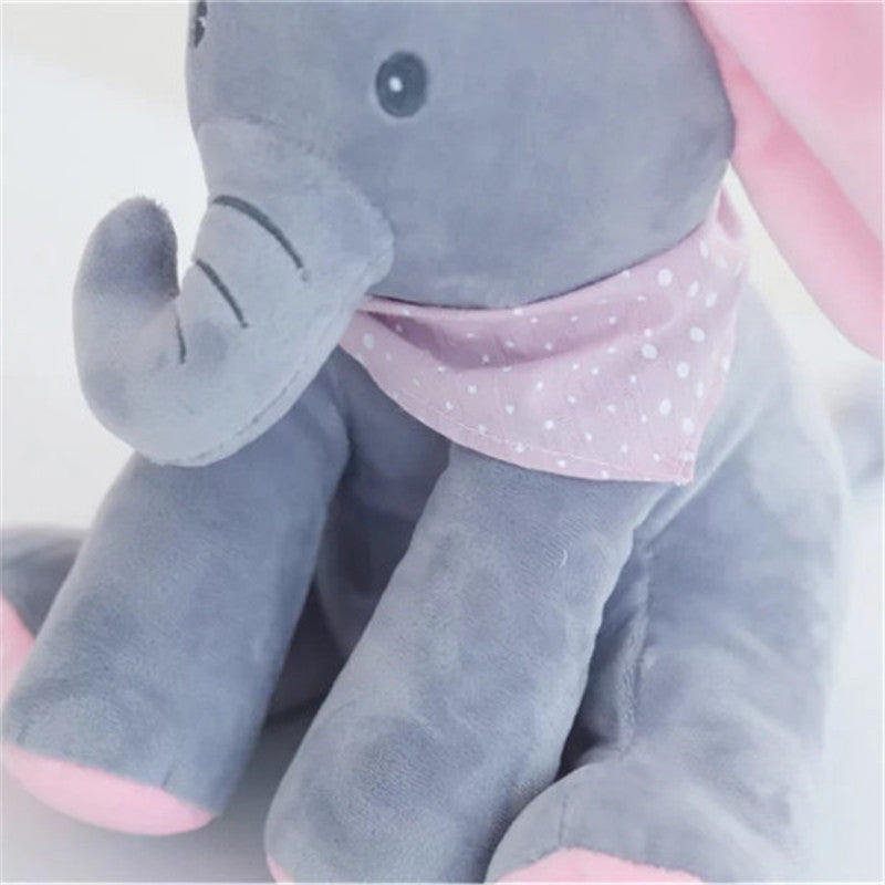 Interactive Musical Elephant  Soft Plush Baby Learning Toy - Product detail 4