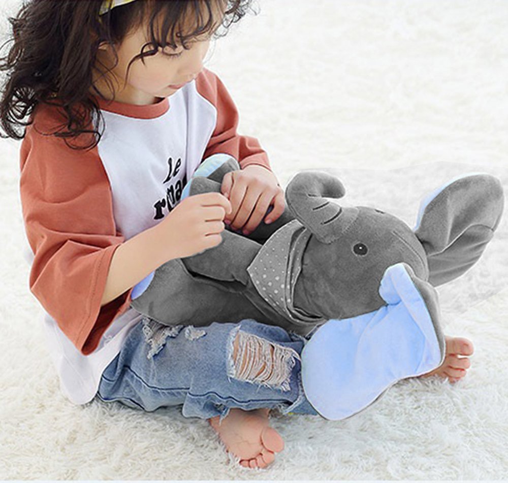 Interactive Musical Elephant  Soft Plush Baby Learning Toy - Product detail 6