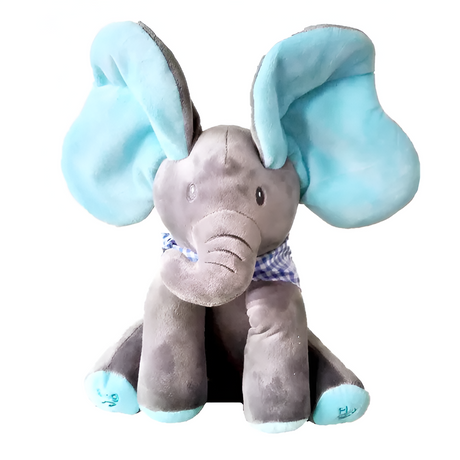 Interactive Musical Elephant  Soft Plush Baby Learning Toy - Product detail 9