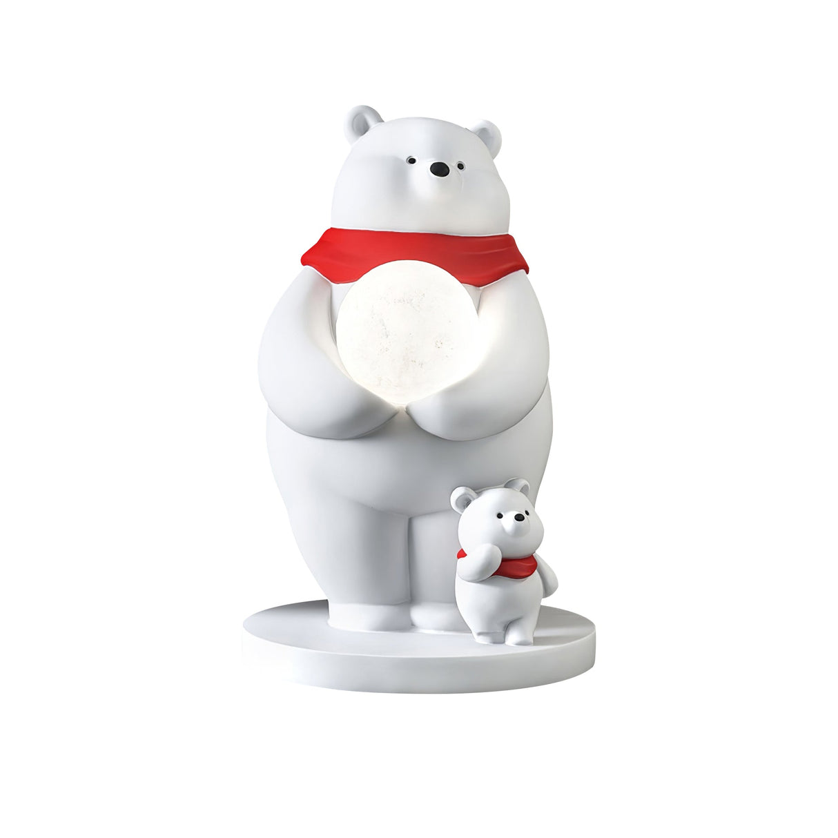 Kids Polar Bear Table Lamp  LED Night Light with Baby Bear Design - Product detail 14