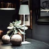 Modern LED Table Lamp  Gold Metal Touch Control Rechargeable - Product detail 19