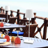 Modern LED Table Lamp  Gold Metal Touch Control Rechargeable - Product detail 28