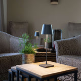 Modern LED Table Lamp  Gold Metal Touch Control Rechargeable - Product detail 34