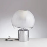 Modern Globe Table Lamp  Brass Base Glass Sphere Design - Product detail 9