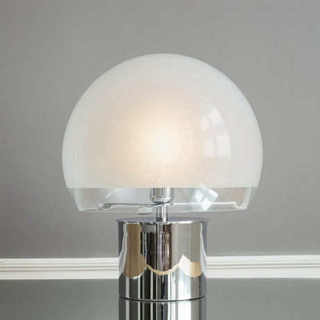 Modern Globe Table Lamp  Brass Base Glass Sphere Design - Product detail 10