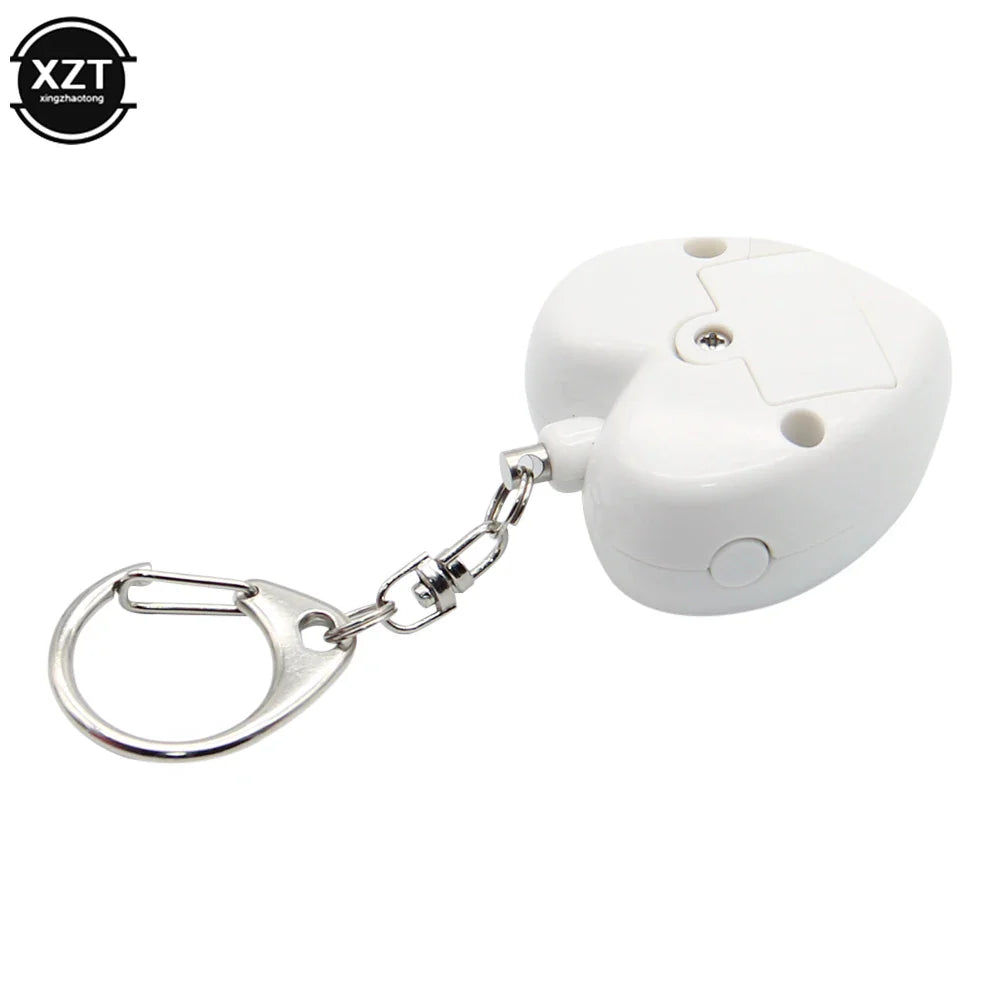 Personal Safety Alarm  Heart-Shaped LED Keychain with 130dB Alert - Product detail 6
