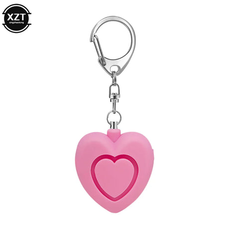 Personal Safety Alarm  Heart-Shaped LED Keychain with 130dB Alert - Product detail 9