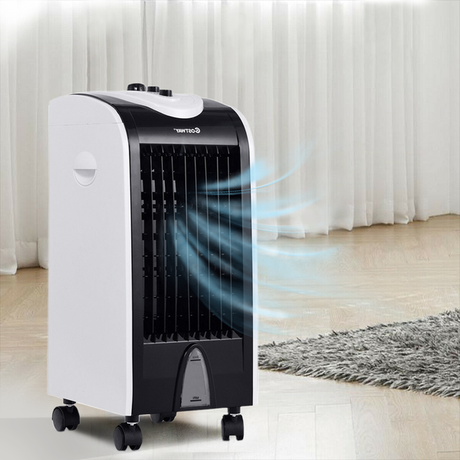 Portable Air Cooler  Energy-Efficient Evaporative Cooling Unit - Product showcase