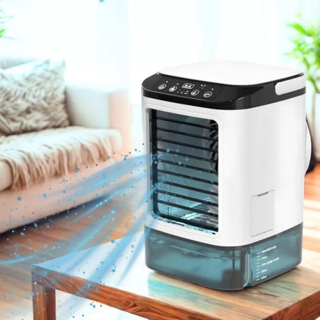 Portable Air Cooler  3-Speed Humidifier With LED Light - Product showcase