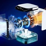 Portable Air Cooler  3-Speed Humidifier With LED Light - Product example