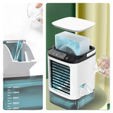 Portable Air Cooler  3-Speed Humidifier With LED Light - Product detail 5