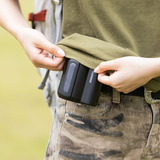 Portable Waist Fan  Hands-Free Rechargeable Cooling Device - Product showcase