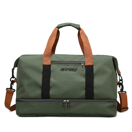 Versatile Travel Duffel Bag  Dual Compartment Design With Shoe Storage - Product detail 5