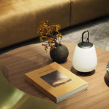 Portable Lantern Table Lamp  Japandi Style Glass Design - Product detail 12