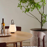 Portable Lantern Table Lamp  Japandi Style Glass Design - Product detail 4