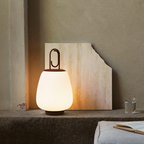 Portable Lantern Table Lamp  Japandi Style Glass Design - Product detail 28