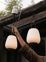 Portable Lantern Table Lamp  Japandi Style Glass Design - Product detail 22