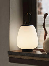 Portable Lantern Table Lamp  Japandi Style Glass Design - Product detail 6