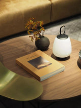 Portable Lantern Table Lamp  Japandi Style Glass Design - Product detail 8