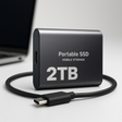 External SSD Drive  USB-C 2TB High-Speed Storage - Product showcase