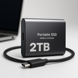 External SSD Drive  USB-C 2TB High-Speed Storage - Product showcase