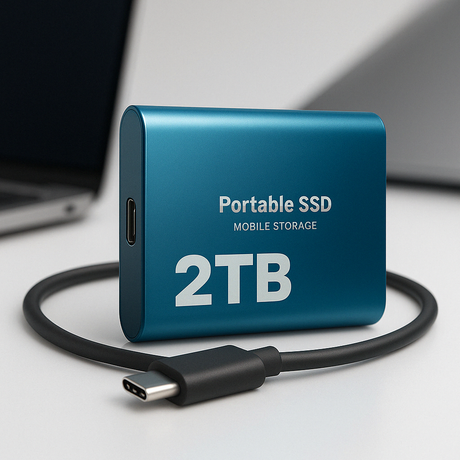 External SSD Drive  USB-C 2TB High-Speed Storage - Detailed view