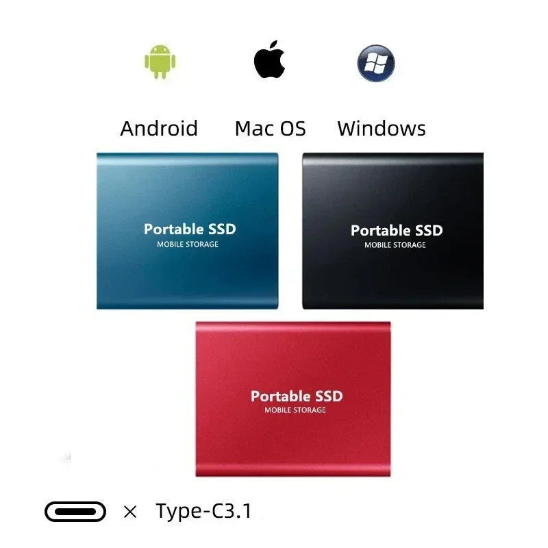External SSD Drive  USB-C 2TB High-Speed Storage - Product detail 5