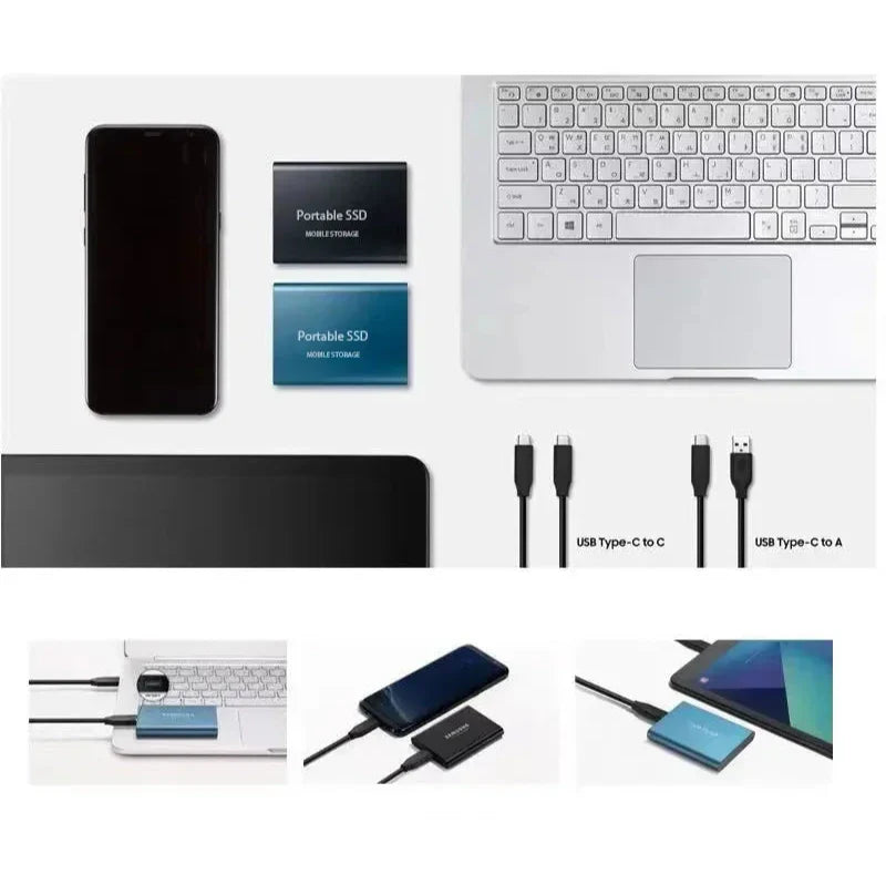 External SSD Drive  USB-C 2TB High-Speed Storage - Product detail 6