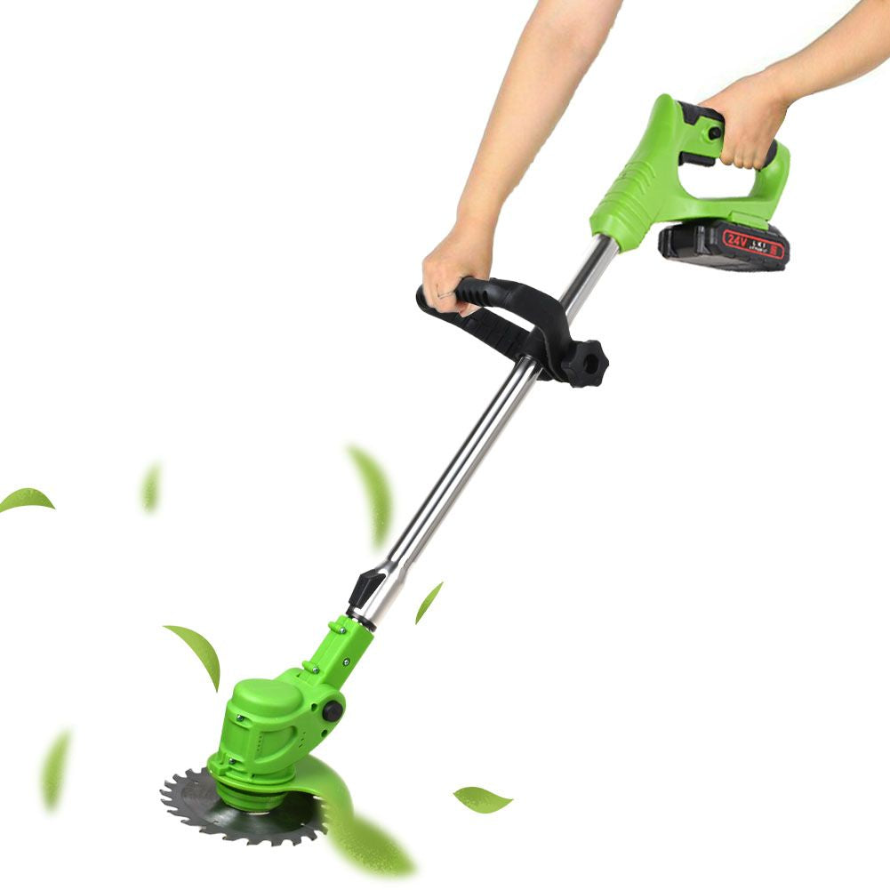 Cordless Grass Trimmer  24V Electric Weed Eater With 6-Inch Blade - Product detail 4