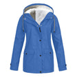Waterproof Winter Jacket  Fleece Lined Hooded Raincoat - Product detail 11