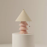 Marble Table Lamp  Tiered Pyramid Design - Product example