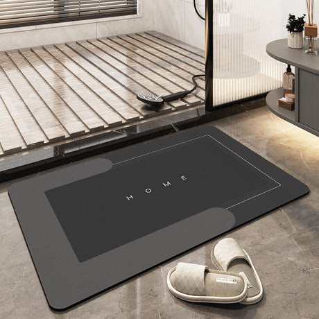Modern Bath Mat  Fast-Drying Microfiber Surface - Product detail 13