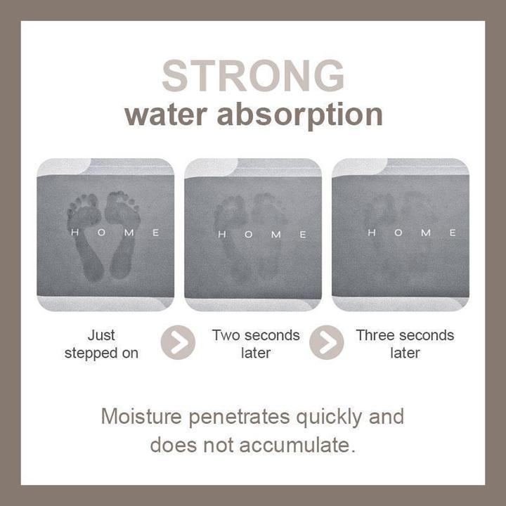 Modern Bath Mat  Fast-Drying Microfiber Surface - Product example
