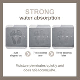 Modern Bath Mat  Fast-Drying Microfiber Surface - Product example