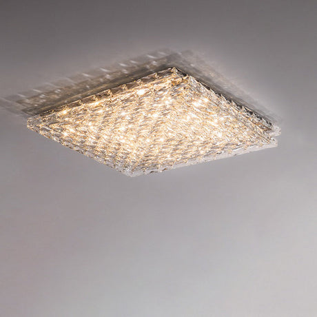 Crystal Ceiling Light  Modern Gold Rim Design - Product detail 42