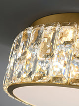 Crystal Ceiling Light  Modern Gold Rim Design - Product detail 29