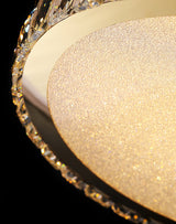 Crystal Ceiling Light  Modern Gold Rim Design - Product detail 28