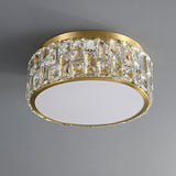 Crystal Ceiling Light  Modern Gold Rim Design - Product detail 7