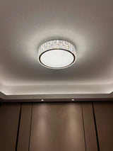 Crystal Ceiling Light  Modern Gold Rim Design - Product detail 10