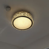 Crystal Ceiling Light  Modern Gold Rim Design - Product detail 12