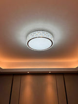 Crystal Ceiling Light  Modern Gold Rim Design - Product detail 13