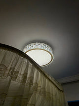 Crystal Ceiling Light  Modern Gold Rim Design - Product detail 14
