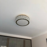 Crystal Ceiling Light  Modern Gold Rim Design - Product detail 25