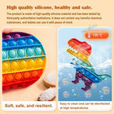 Sensory Pop Fidget Toy  Rainbow Animal Shapes Design - Product detail 6
