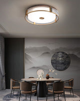 Modern Ceiling Light  Brass Frame With Acrylic Shade - Product detail 7