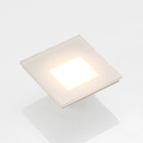 Recessed LED Wall Light  Square White Aluminum Design - Product detail 7