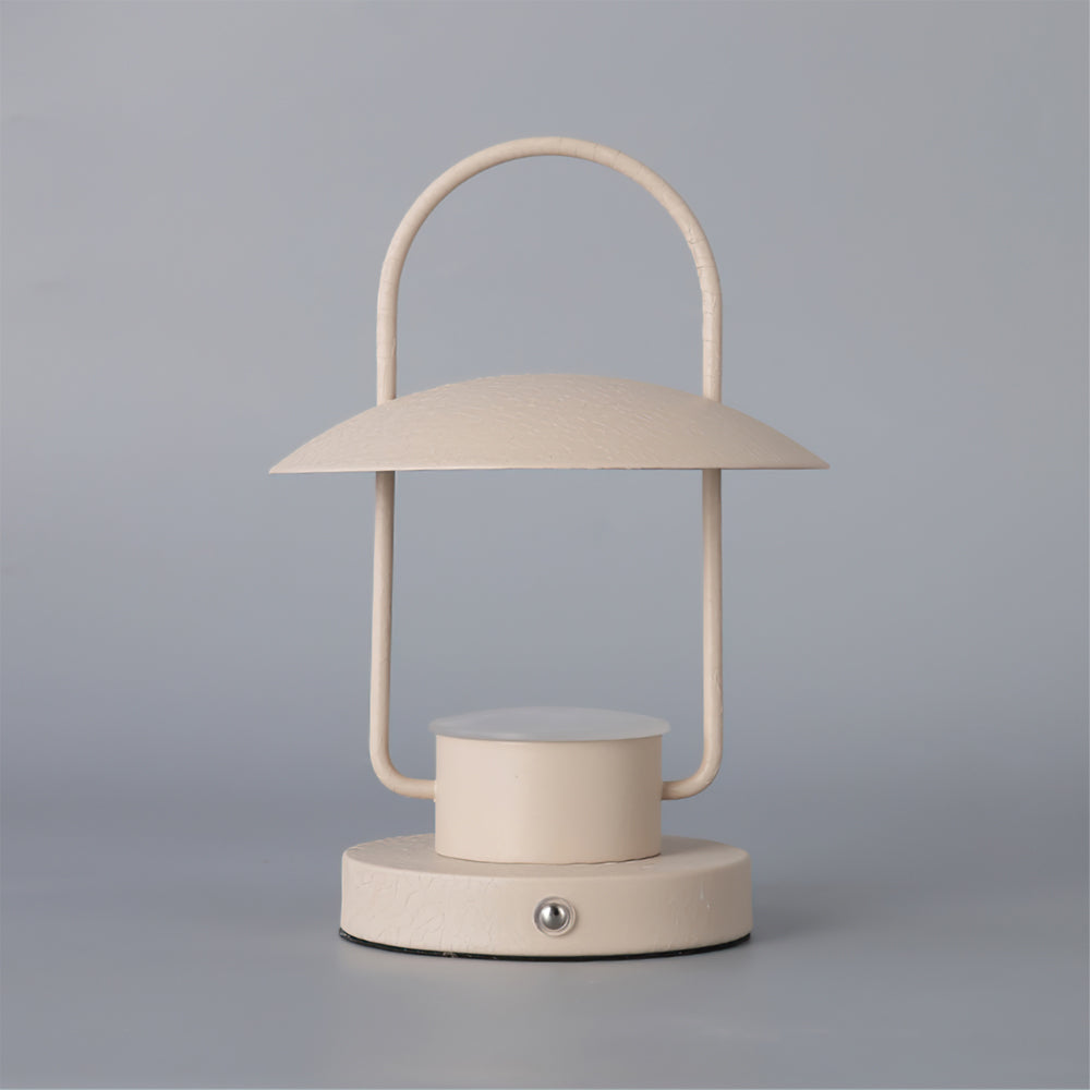 Portable LED Table Lamp  Rechargeable Metal Lantern Design - Product detail 11