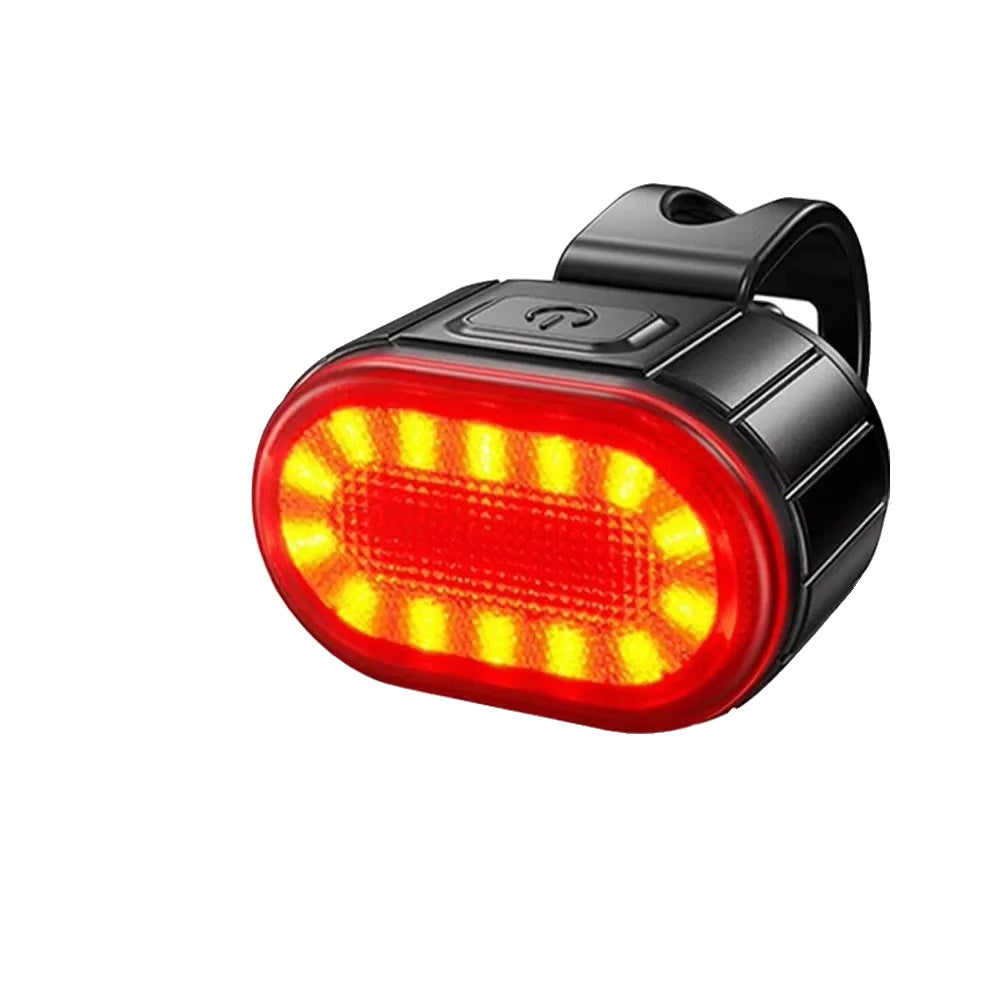 USB Rechargeable Bike Light Set  Front  Rear LED Safety Lights - Product example