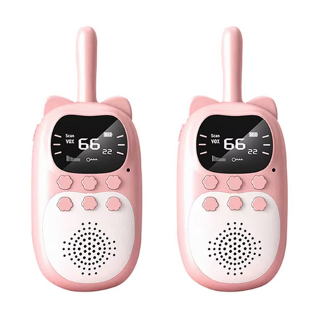 Kids Digital Walkie Talkie Set  3KM Range With LCD Display - Detailed view