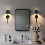 Modern Wall Sconce  Brushed Gold Metal Wireless Design - Detailed view